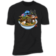 T-Shirts Black / S Ramen Team Kawaii Men's Premium T-Shirt