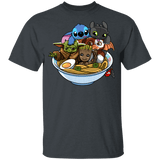 T-Shirts Dark Heather / YXS Ramen Team Kawaii Youth T-Shirt