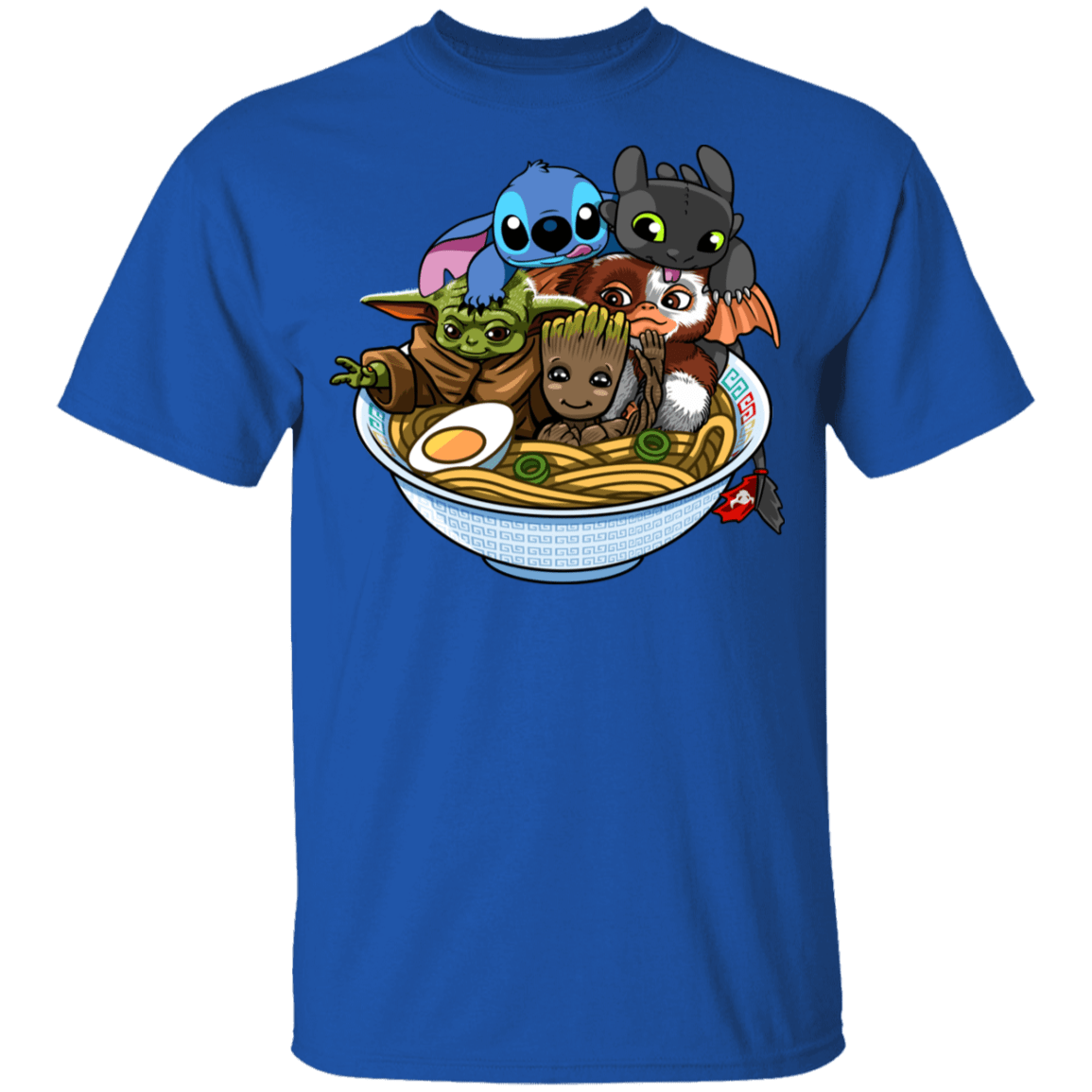 T-Shirts Royal / YXS Ramen Team Kawaii Youth T-Shirt