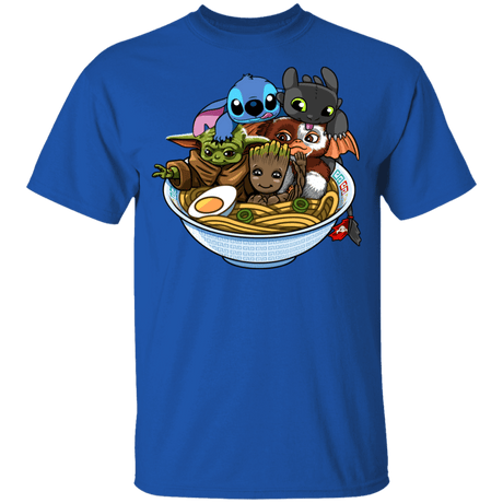 T-Shirts Royal / YXS Ramen Team Kawaii Youth T-Shirt