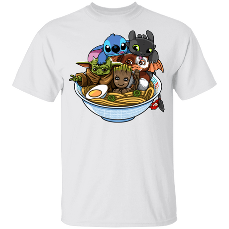 T-Shirts White / YXS Ramen Team Kawaii Youth T-Shirt