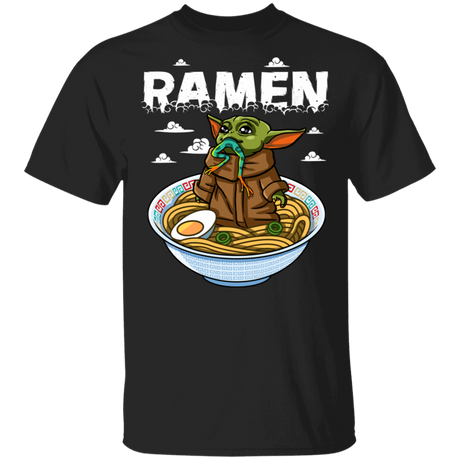 T-Shirts Black / S Ramen Yoda T-Shirt