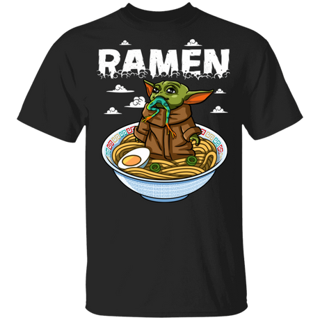 T-Shirts Black / YXS Ramen Yoda Youth T-Shirt