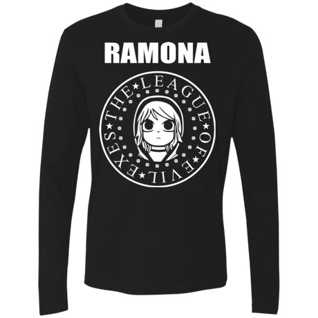 T-Shirts Black / Small Ramona Men's Premium Long Sleeve