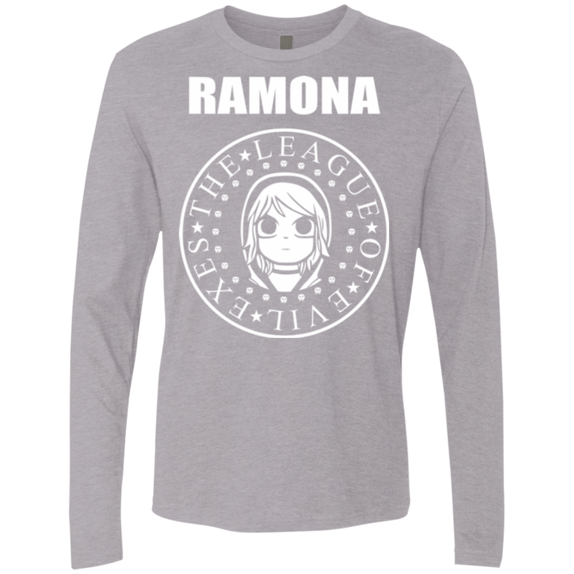 T-Shirts Heather Grey / Small Ramona Men's Premium Long Sleeve