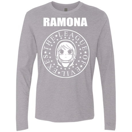 T-Shirts Heather Grey / Small Ramona Men's Premium Long Sleeve