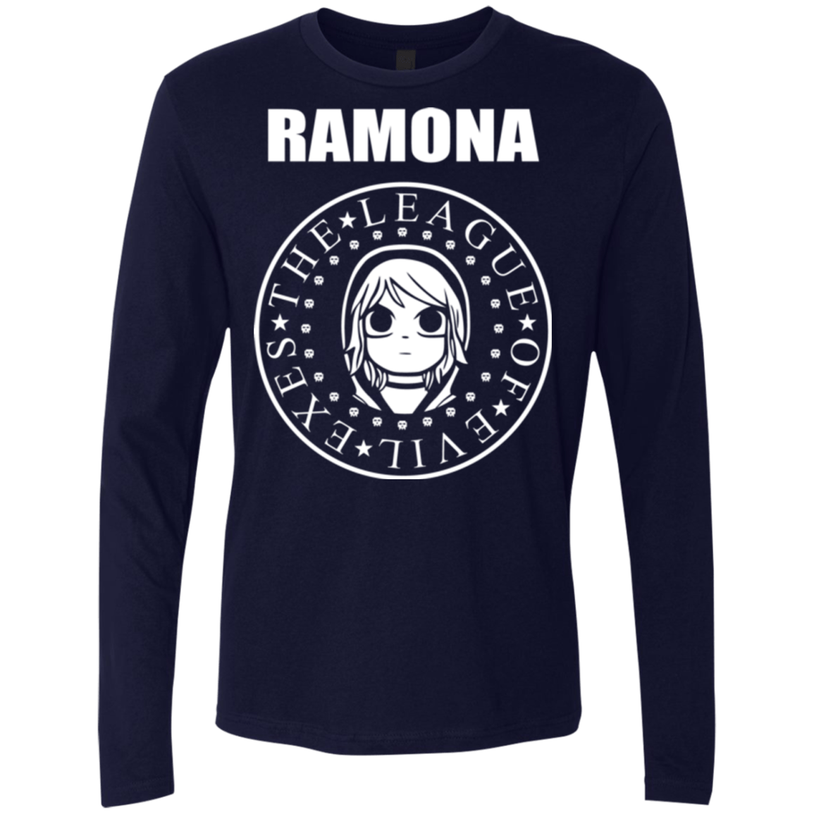 T-Shirts Midnight Navy / Small Ramona Men's Premium Long Sleeve