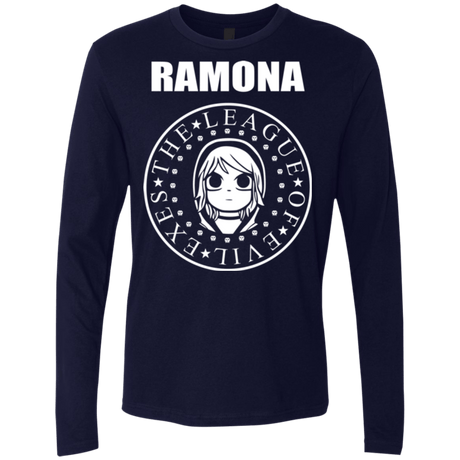 T-Shirts Midnight Navy / Small Ramona Men's Premium Long Sleeve
