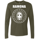 T-Shirts Military Green / Small Ramona Men's Premium Long Sleeve