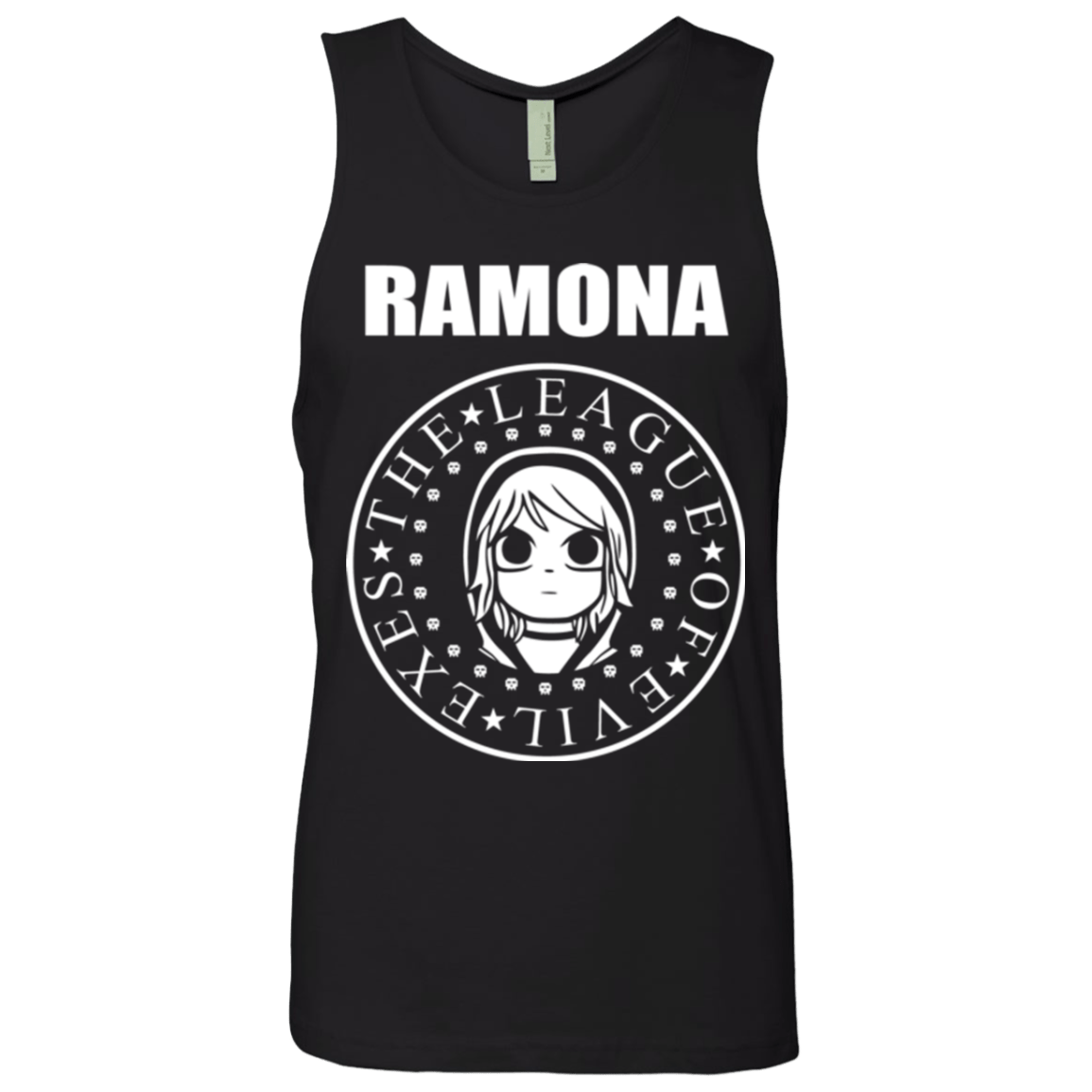 T-Shirts Black / Small Ramona Men's Premium Tank Top