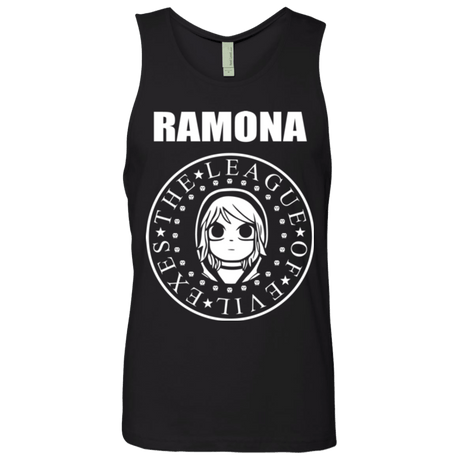 T-Shirts Black / Small Ramona Men's Premium Tank Top