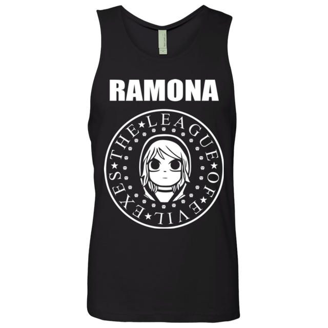 T-Shirts Black / Small Ramona Men's Premium Tank Top