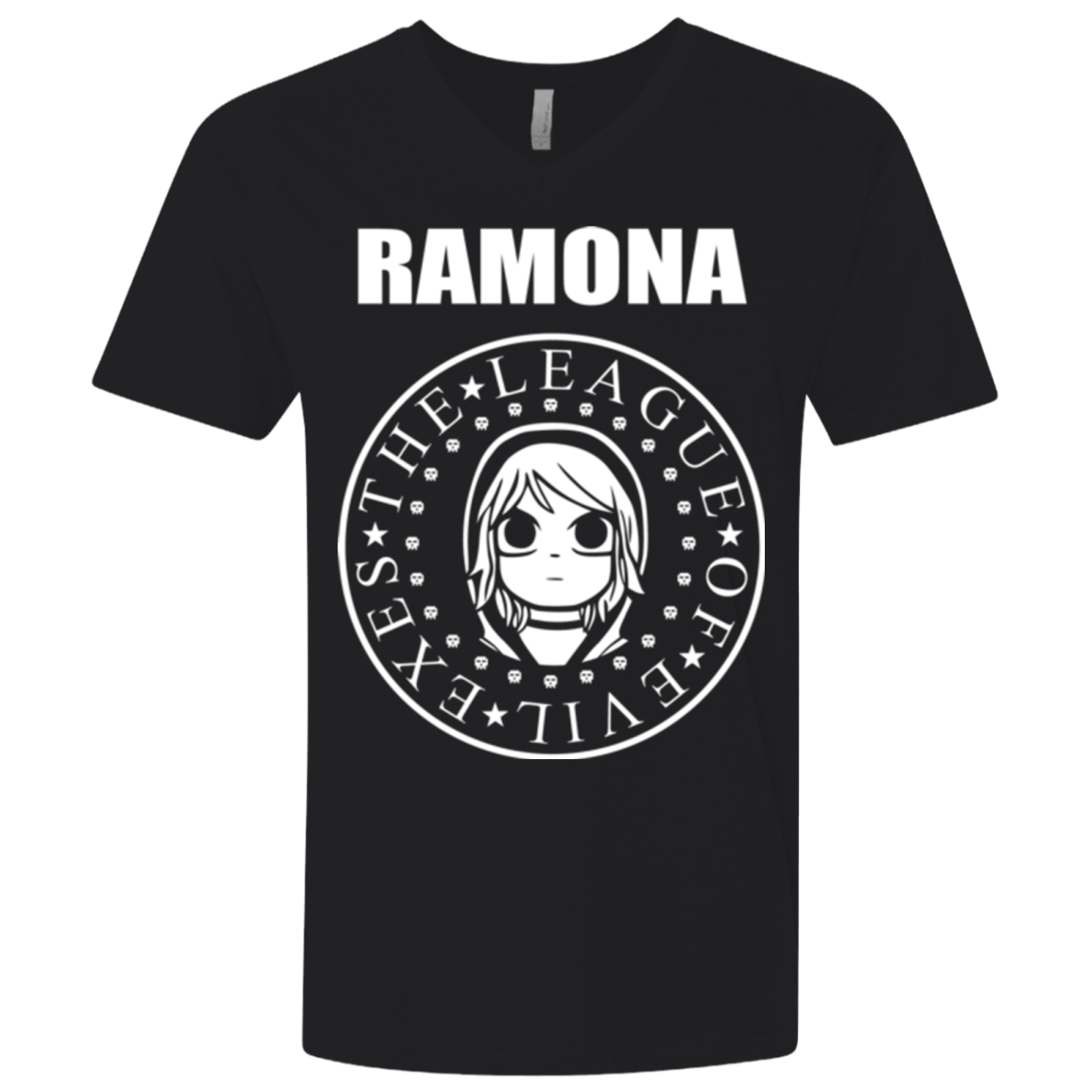 T-Shirts Black / X-Small Ramona Men's Premium V-Neck