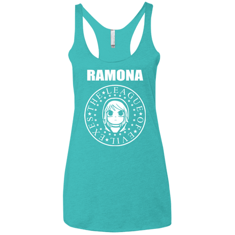 T-Shirts Tahiti Blue / X-Small Ramona Women's Triblend Racerback Tank