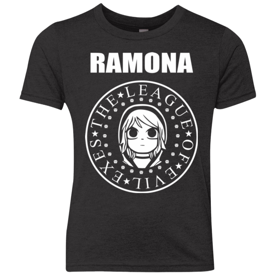 T-Shirts Vintage Black / YXS Ramona Youth Triblend T-Shirt