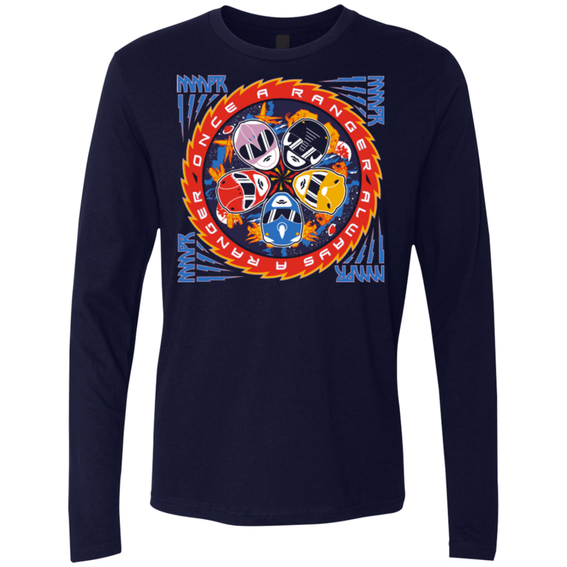 T-Shirts Midnight Navy / Small Ranger and Roll Over Men's Premium Long Sleeve