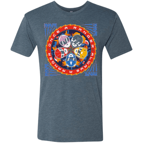 T-Shirts Indigo / Small Ranger and Roll Over Men's Triblend T-Shirt