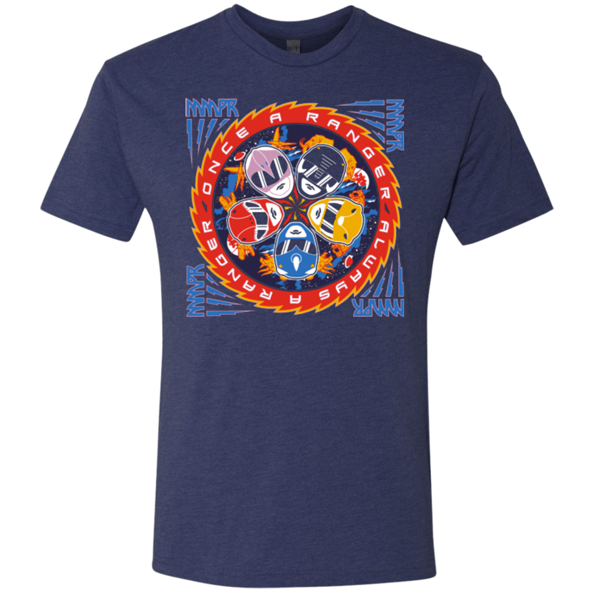 T-Shirts Vintage Navy / Small Ranger and Roll Over Men's Triblend T-Shirt