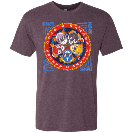 T-Shirts Vintage Purple / Small Ranger and Roll Over Men's Triblend T-Shirt