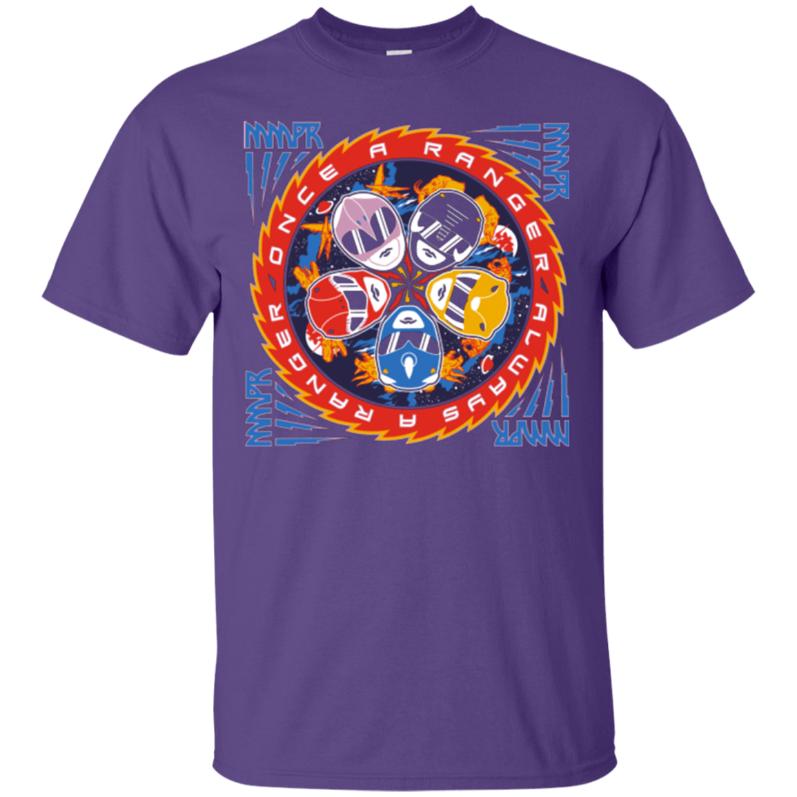 T-Shirts Purple / Small Ranger and Roll Over T-Shirt