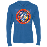 T-Shirts Vintage Royal / X-Small Ranger and Roll Over Triblend Long Sleeve Hoodie Tee