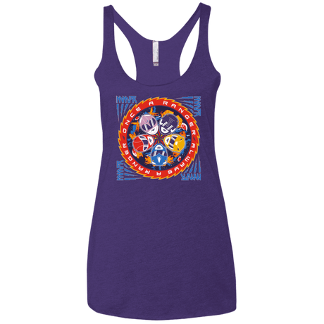 T-Shirts Purple / X-Small Ranger and Roll Over Women's Triblend Racerback Tank