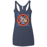 T-Shirts Vintage Navy / X-Small Ranger and Roll Over Women's Triblend Racerback Tank