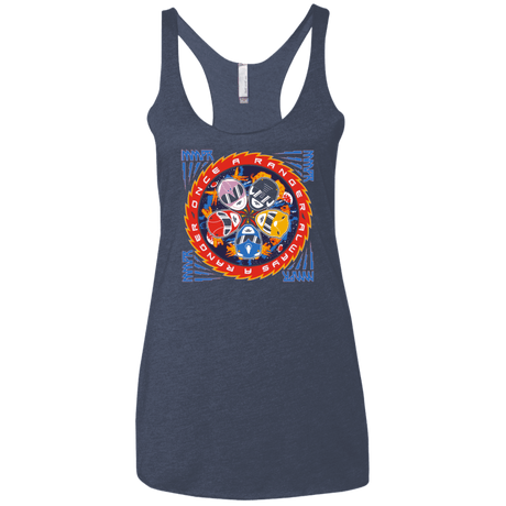 T-Shirts Vintage Navy / X-Small Ranger and Roll Over Women's Triblend Racerback Tank