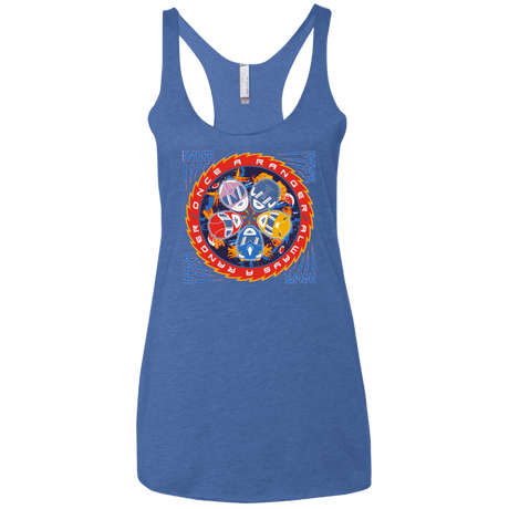 T-Shirts Vintage Royal / X-Small Ranger and Roll Over Women's Triblend Racerback Tank
