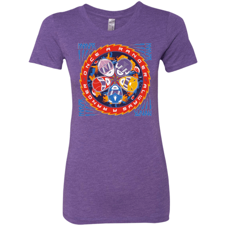 T-Shirts Purple Rush / Small Ranger and Roll Over Women's Triblend T-Shirt