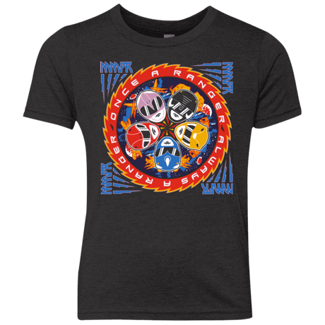 T-Shirts Vintage Black / YXS Ranger and Roll Over Youth Triblend T-Shirt