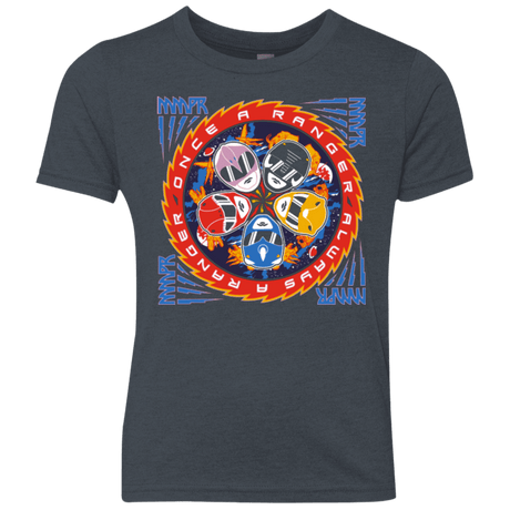 T-Shirts Vintage Navy / YXS Ranger and Roll Over Youth Triblend T-Shirt