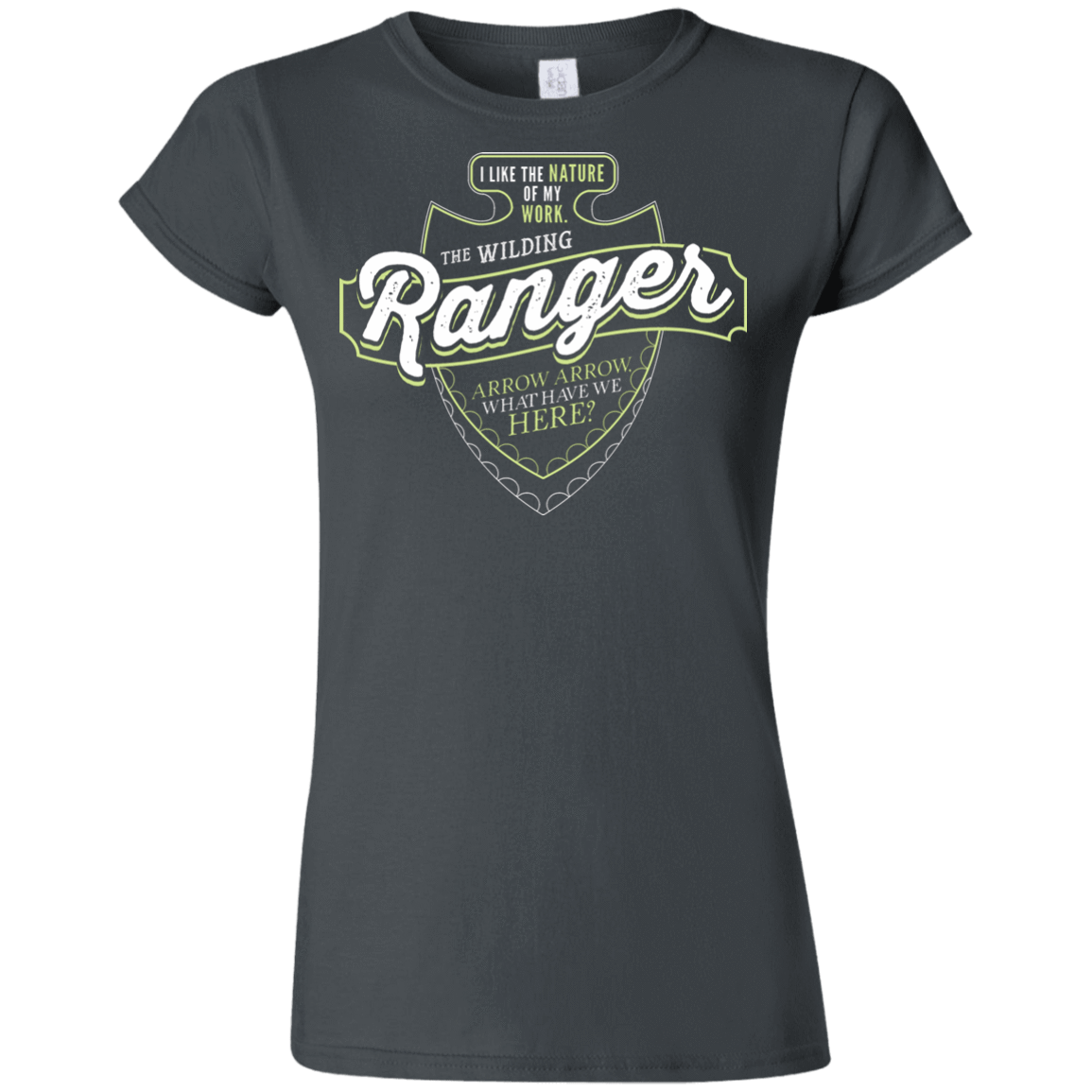 T-Shirts Charcoal / S Ranger Junior Slimmer-Fit T-Shirt