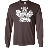 T-Shirts Dark Chocolate / S Rangers Rap Men's Long Sleeve T-Shirt