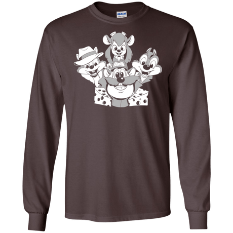 T-Shirts Dark Chocolate / S Rangers Rap Men's Long Sleeve T-Shirt