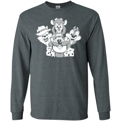 T-Shirts Dark Heather / S Rangers Rap Men's Long Sleeve T-Shirt