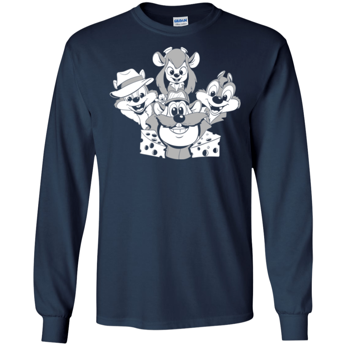 T-Shirts Navy / S Rangers Rap Men's Long Sleeve T-Shirt