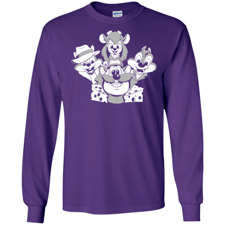 T-Shirts Purple / S Rangers Rap Men's Long Sleeve T-Shirt