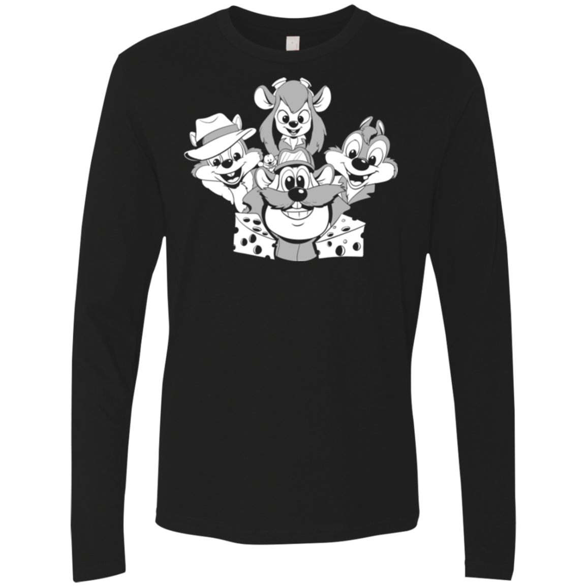 T-Shirts Black / S Rangers Rap Men's Premium Long Sleeve