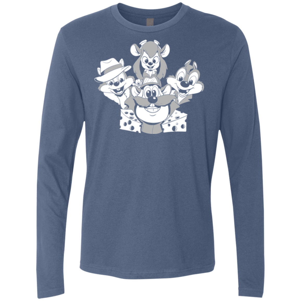 T-Shirts Indigo / S Rangers Rap Men's Premium Long Sleeve