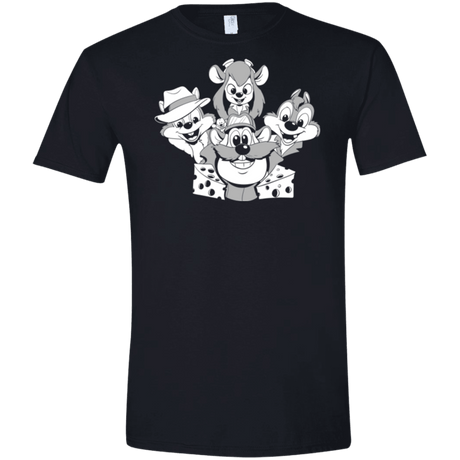 T-Shirts Black / X-Small Rangers Rap Men's Semi-Fitted Softstyle