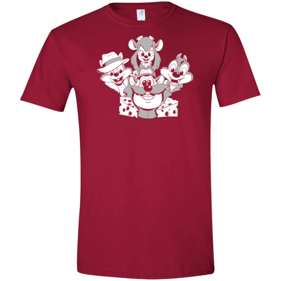 T-Shirts Cardinal Red / S Rangers Rap Men's Semi-Fitted Softstyle