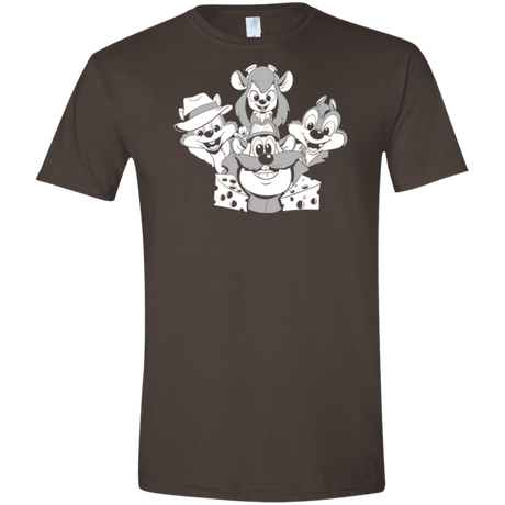 T-Shirts Dark Chocolate / S Rangers Rap Men's Semi-Fitted Softstyle