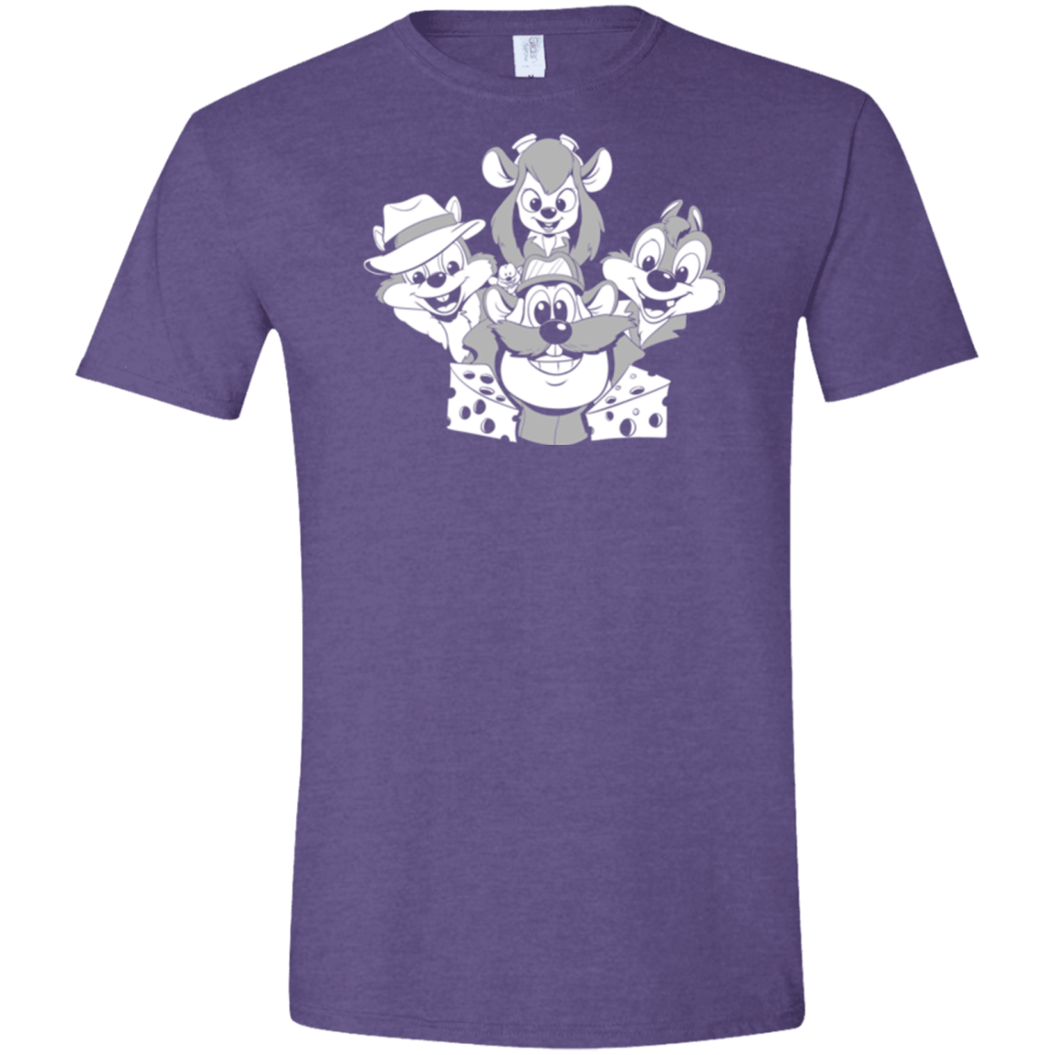 T-Shirts Heather Purple / S Rangers Rap Men's Semi-Fitted Softstyle