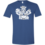 T-Shirts Heather Royal / X-Small Rangers Rap Men's Semi-Fitted Softstyle