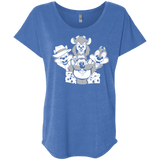 T-Shirts Vintage Royal / X-Small Rangers Rap Triblend Dolman Sleeve