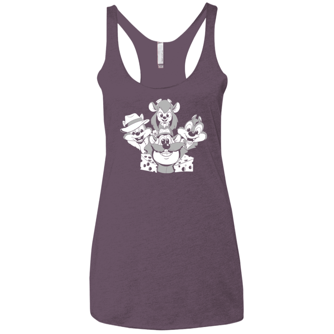 T-Shirts Vintage Purple / X-Small Rangers Rap Women's Triblend Racerback Tank