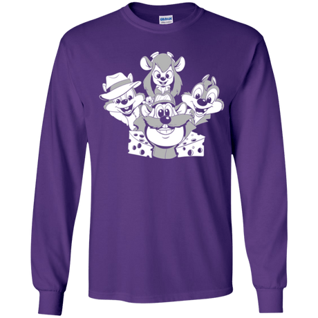 T-Shirts Purple / YS Rangers Rap Youth Long Sleeve T-Shirt