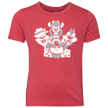 T-Shirts Vintage Red / YXS Rangers Rap Youth Triblend T-Shirt