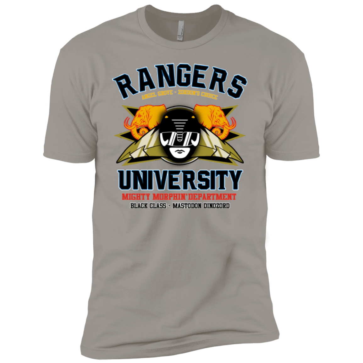 T-Shirts Light Grey / YXS Rangers U Black Ranger Boys Premium T-Shirt